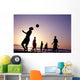 Futbol En La Playa Wall Mural