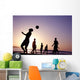 Futbol En La Playa Wall Mural