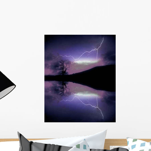 Lightning Wall Decal Design 1