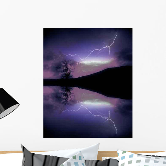 Lightning Wall Decal Design 1