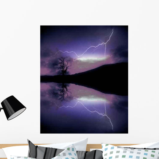 Lightning Wall Decal Design 1