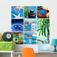 Blue Spa Collage