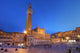 Palazzo Publico in Piazza del Campo, Siena, Italy Wall Mural