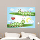 Caterpillars Wall Mural