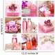 Pink spa collage Wall Mural