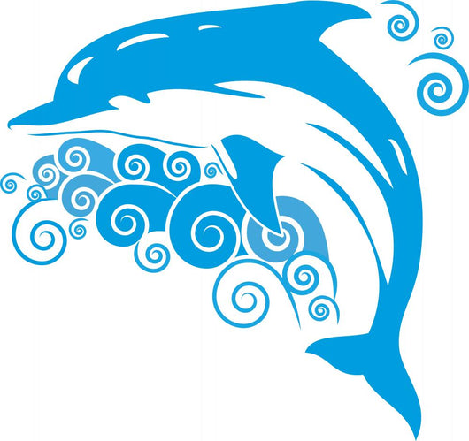 Dolphin Wall Mural
