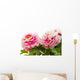 pink peony flower Wall Decal