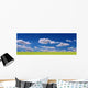 Grass and Clouds Panorama Wall Decal