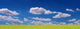 Grass and Clouds Panorama Wall Decal