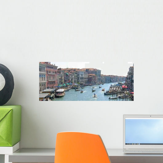 Gondolas and Old Houses Wall Decal