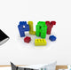 Play Building Blocks Wall Decal