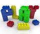 Play - Creative and Imaginative Learning with Building Blocks Wall Decal
