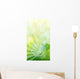 Golden Ratio (Golden Proportion) & green ecology background Wall Mural