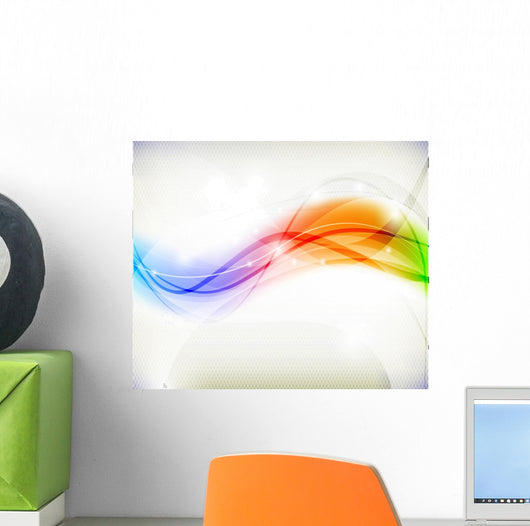 Rainbow Wave Design