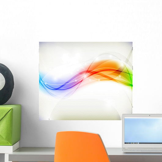 Rainbow Wave Design