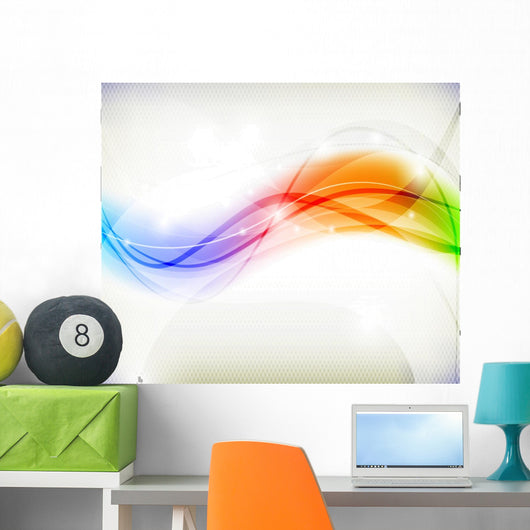 Rainbow Wave Design