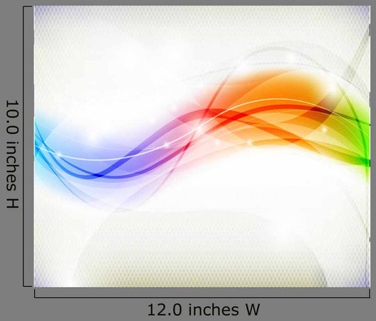 Rainbow Wave Design