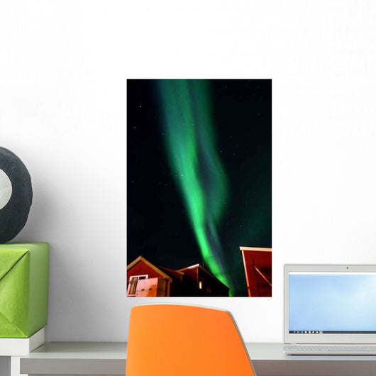 Polarlichtnacht Wall Decal