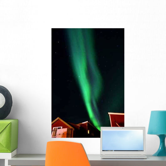 Polarlichtnacht Wall Decal
