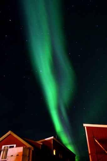 Polarlichtnacht Wall Decal