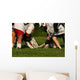 Lacrosse Game Wall Decal