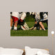 Lacrosse Game Wall Decal