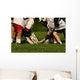 Lacrosse Game Wall Decal