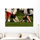 Lacrosse Game Wall Decal
