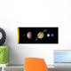 Solar System to Scale Wall Mural
