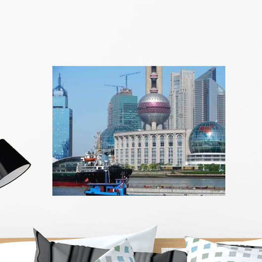 Typical Shanghai Wall Decal Design 2