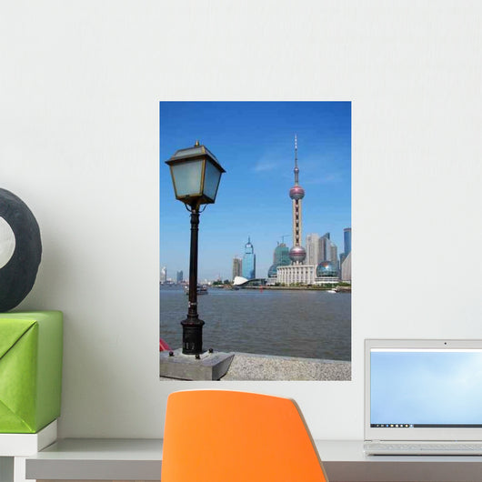 Old Lamp and New Wall Decal
