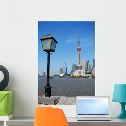 Old Lamp and New Wall Decal