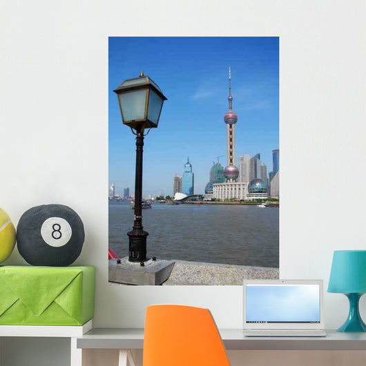 Old Lamp and New Wall Decal