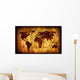 World Map Vintage Artwork Wall Mural