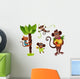 Funky Monkey Wall Stickers