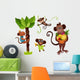 Funky Monkey Wall Decal
