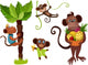 Funky Monkey Wall Decal