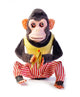 Vintage antique monkey isolated on white background Wall Decal