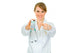 Smiling Medical Doctor Woman Wall Decal