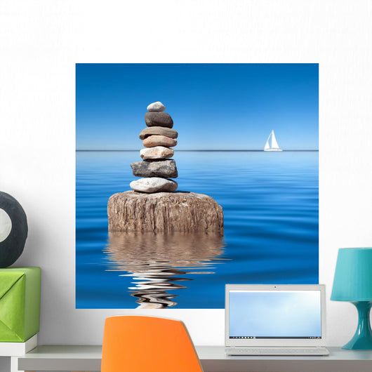 Ocean blue Wall Mural