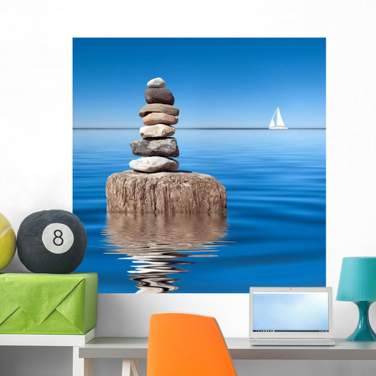 Ocean blue Wall Mural