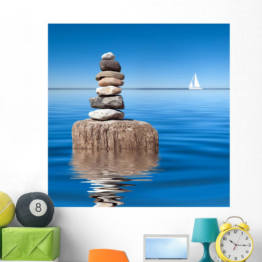 Ocean blue Wall Mural