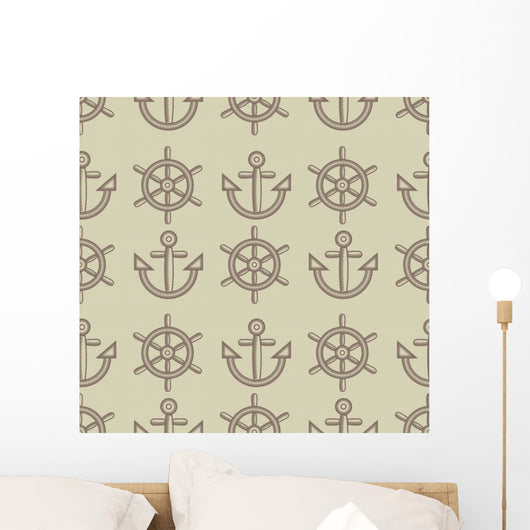 Nautical Seamless Wall Decal