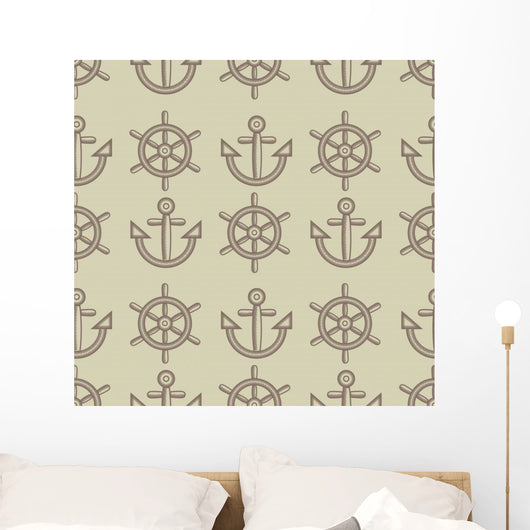 Nautical Seamless Wall Decal