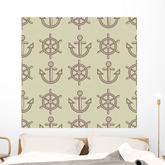 Nautical Seamless Wall Decal