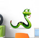Serpente -Green Snake -Vector Wall Decal