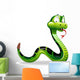 Serpente -Green Snake -Vector Wall Decal