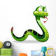 Serpente -Green Snake -Vector Wall Decal