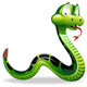 Serpente -Green Snake -Vector Wall Decal