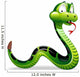 Serpente -Green Snake -Vector Wall Decal